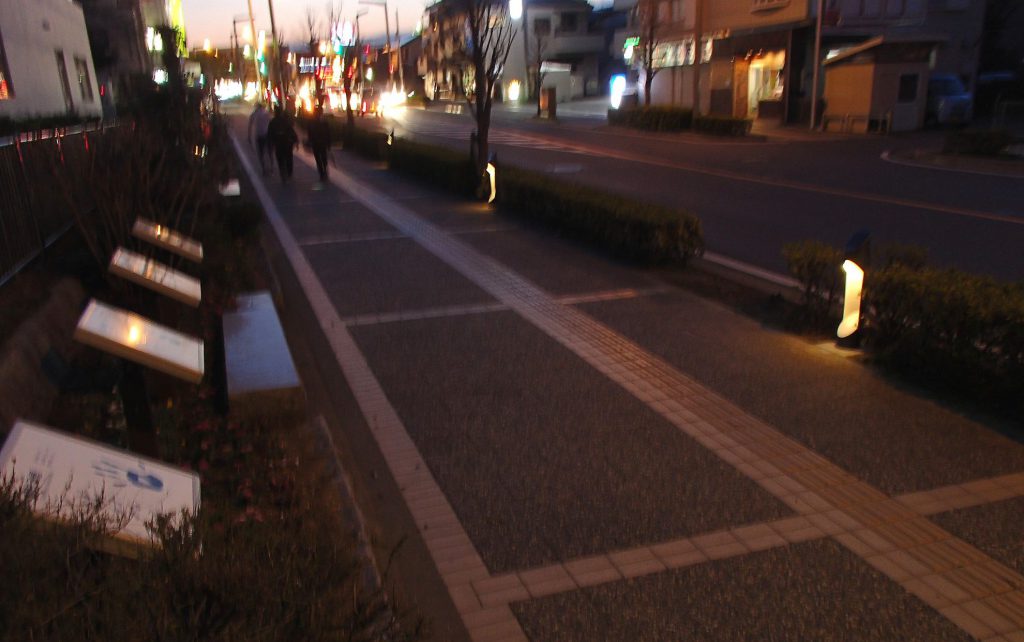 歩道整備工事（さいたま市中央区：アートストリート）